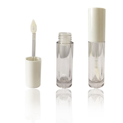 4ml ABS लिप ग्लॉस पैकेजिंग ट्यूब विथ ब्रश खाली लिप ग्लॉस कंटेनर