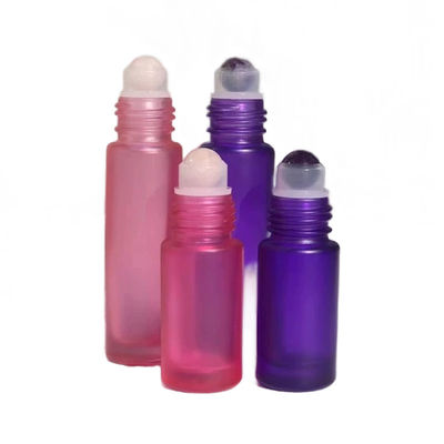 त्वचा देखभाल क्रीम के लिए 5ml 10ml गोल पारदर्शी कॉस्मेटिक पैकेजिंग बोतल